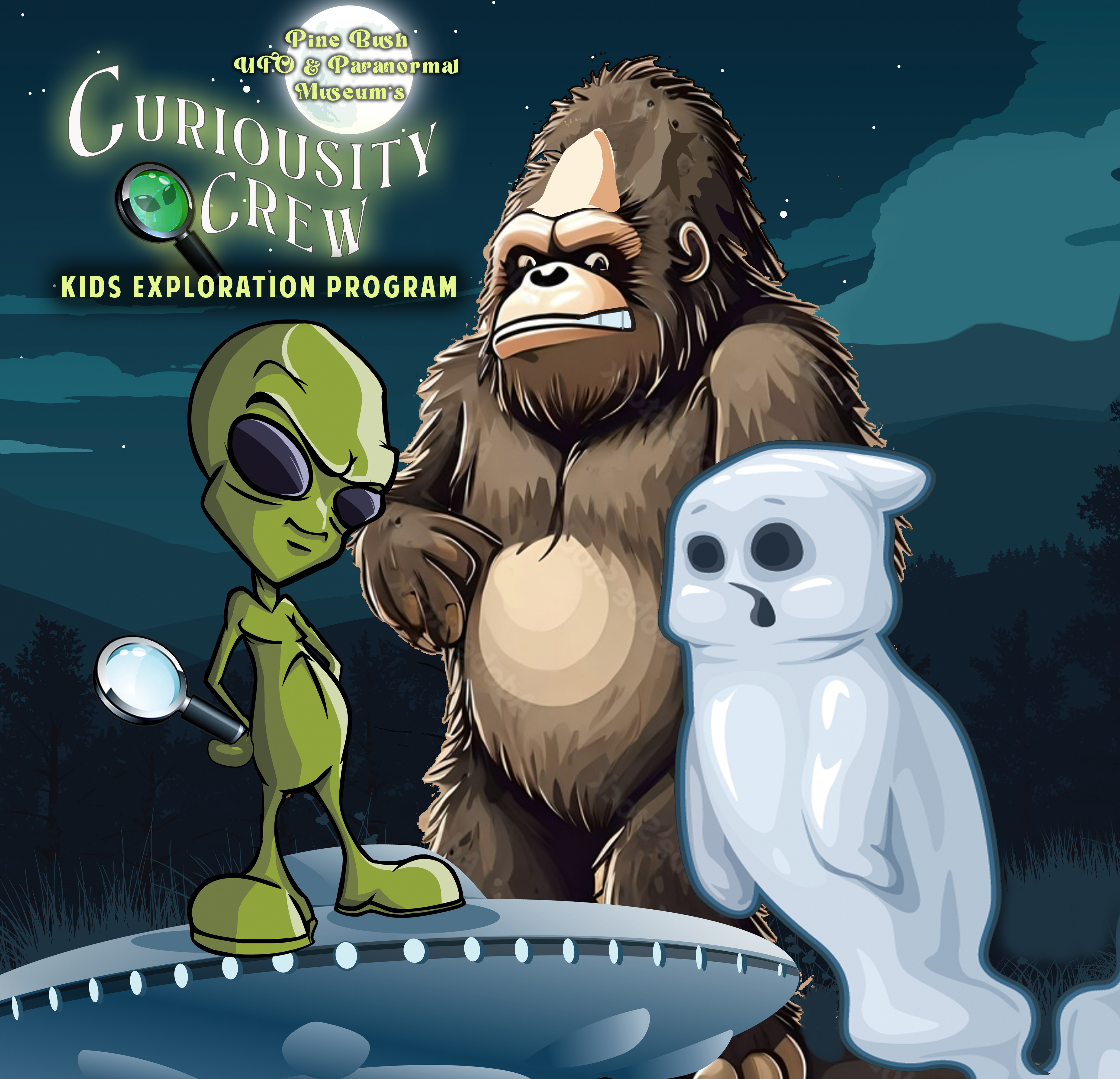 Curiosity Programme Curiosity Crew Kids Exploration Program | The Pine Bush UFO ...
